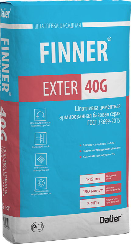  FINNER EXTER 40 G    , 25  