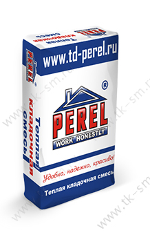 Кладочный раствор Perel TKS 8020 теплоизоляционный, 17,5кг - Перель